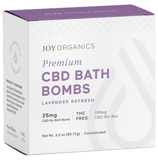 joy organics cbd bath bomb 25mg